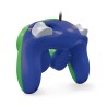 Manette filaire bicolore - GameCube & Wii - Bleu / Vert