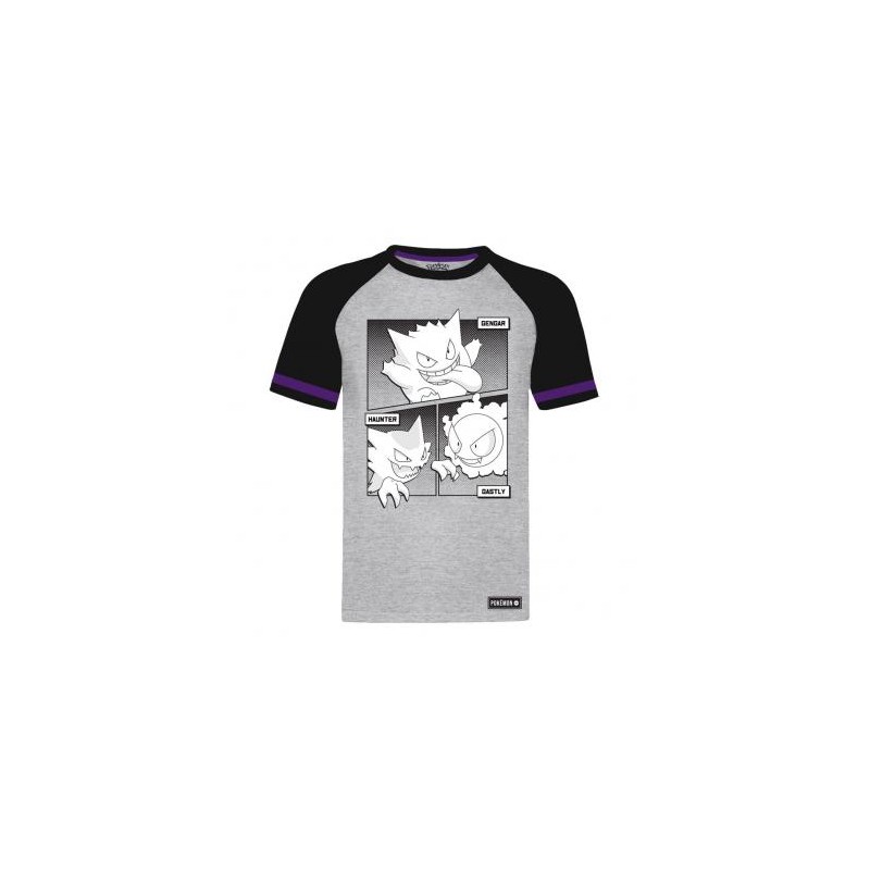 T-shirt - Ectoplasma Evolution - Pokemon - L Unisexe 
