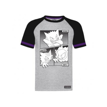 T-shirt - Ectoplasma Evolution - Pokemon - L Unisexe 