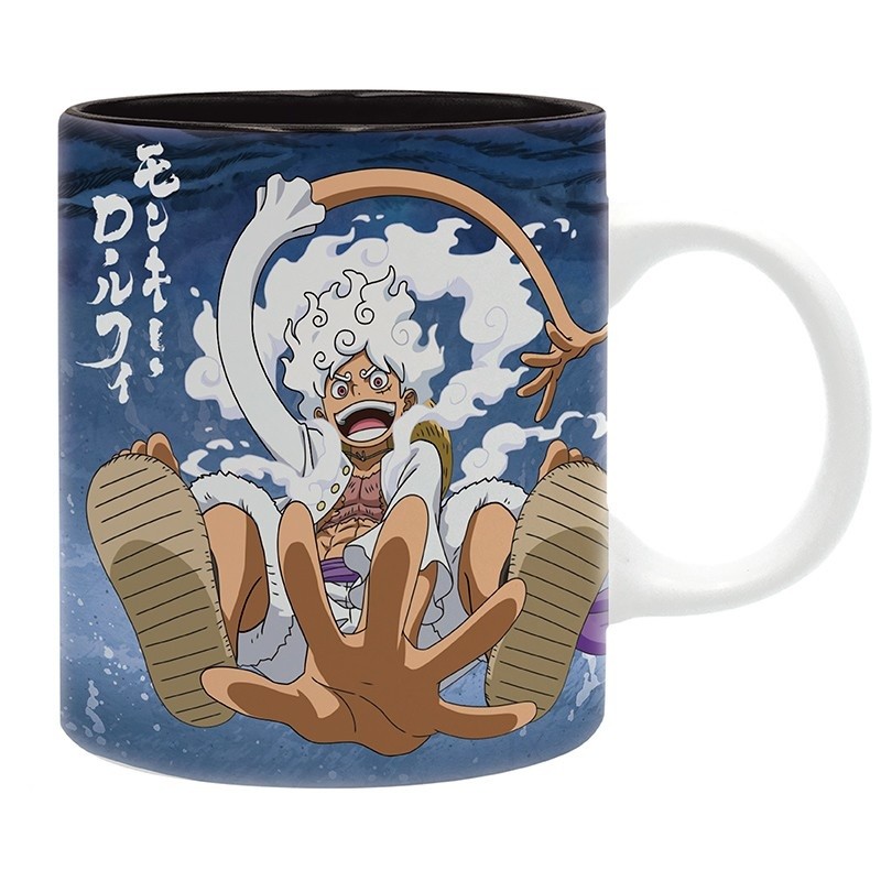 Mug - Luffy Nika (Noir) - One Piece - Subli