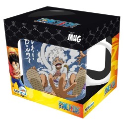 Mug - Luffy Nika (Noir) - One Piece - Subli