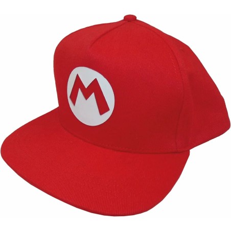 Casquette Snapback - Badge Mario - Super Mario - Unisexe 