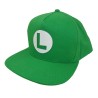 Casquette Snapback - Badge Luigi - Super Mario - Unisexe 