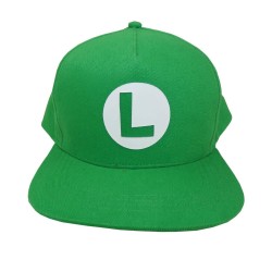 Casquette Snapback - Badge Luigi - Super Mario - Unisexe 