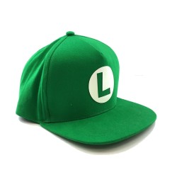 Casquette Snapback - Badge Luigi - Super Mario - Unisexe 