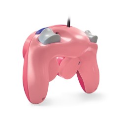 Manette Filaire Bicolore - GameCube & Wii - Rose / Rose Pastel