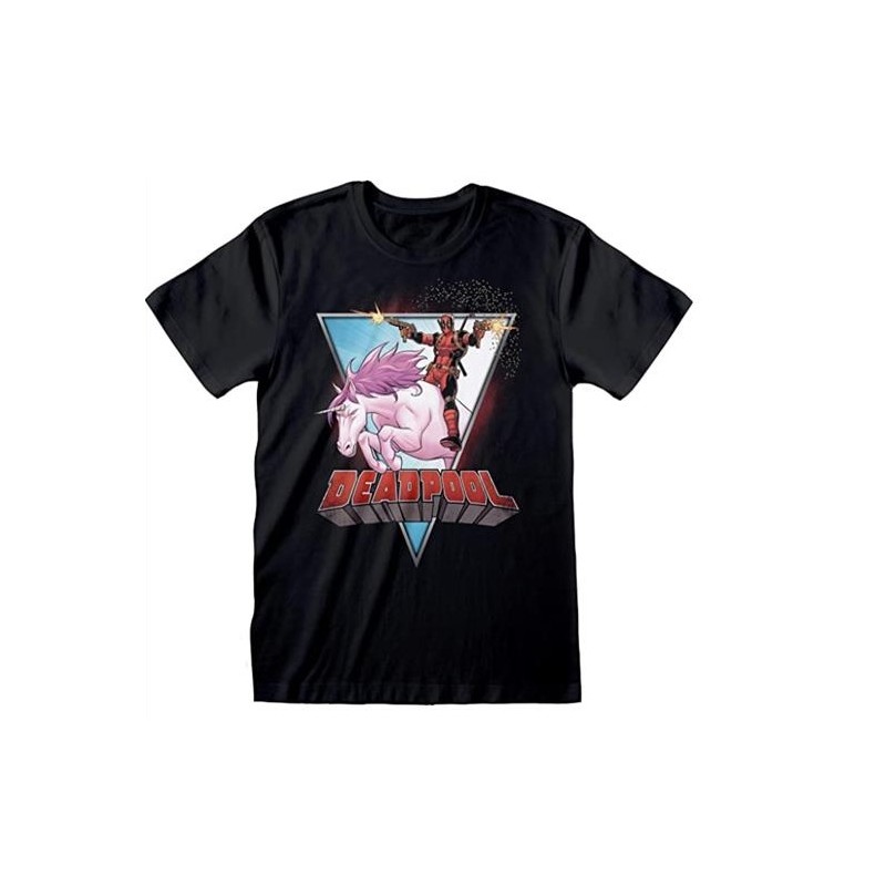 T-shirt - Unicorn Rider - Deadpool - S Unisexe 