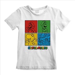 T-shirt - Squares - Super Mario - Unisexe 9 - 11 