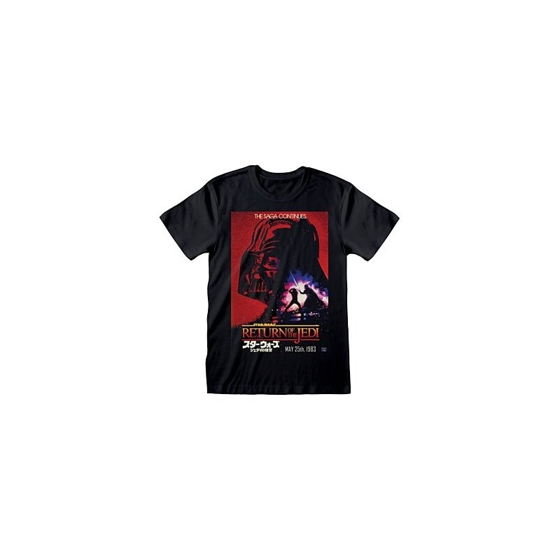 T-shirt - Vador Poster - Star Wars - S Unisexe 