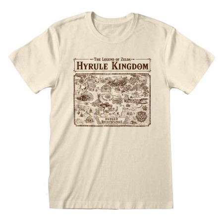 T-shirt - Carte Hyrule - Zelda - M Unisexe 