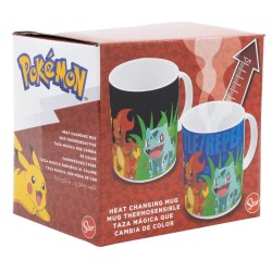 Mug thérmo - Starters et elements - Pokemon