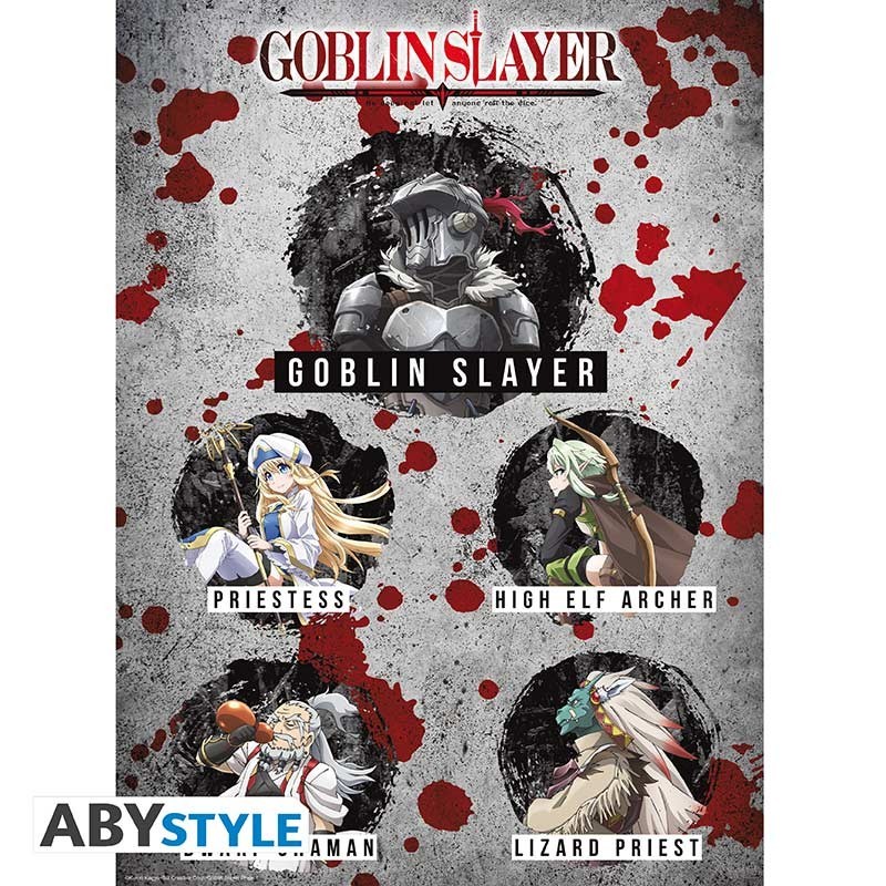 Poster - Goblin Slayer - Personnages