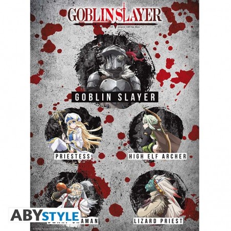 Poster - Goblin Slayer - Personnages