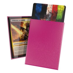 Protèges Cartes 100 pièces - Cortex - Standard - Rose