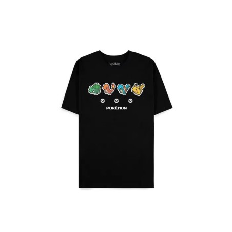 T-shirt - Starter 8Bit - Pokemon - M Unisexe 