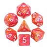Set de dés - Fusion Orange & Fuchsia (avec boîte)