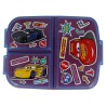 Boite à repas - Stickers - Cars - Multi compartiments