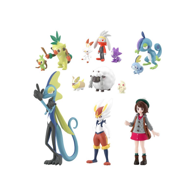Pokemon - "Scale World" - Collection de figurines (vente / carton de 12)