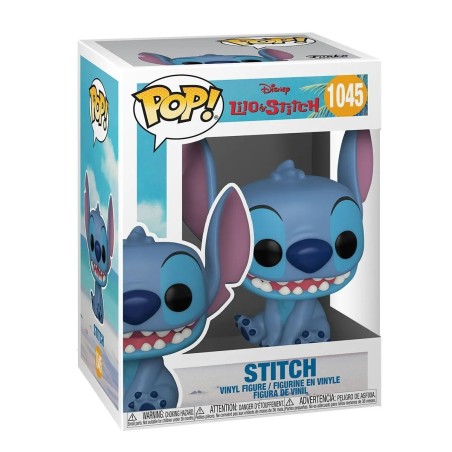 Smiling Seated Stitch - Lilo et Stitch (1045) - POP Disney