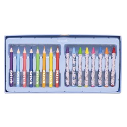 Set de Papeterie - Coffret à Tiroirs Stitch et Angel - Lilo et Stitch
