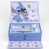 Set de Papeterie - Coffret à Tiroirs Stitch et Angel - Lilo et Stitch