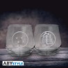 Set de 2 Verres - Dragon Ball - Kame et Boule de cristal