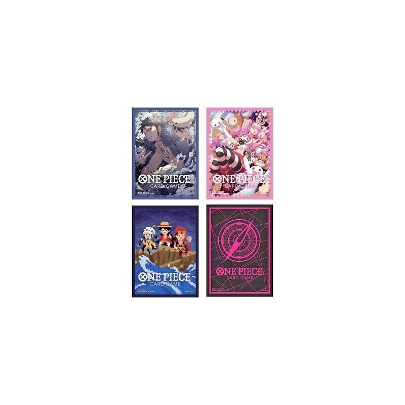 Protèges Cartes - One Piece - Official Sleeve 6 (assortiment 4 types)