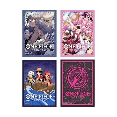 Protèges Cartes - One Piece - Official Sleeve 6 (assortiment 4 types)