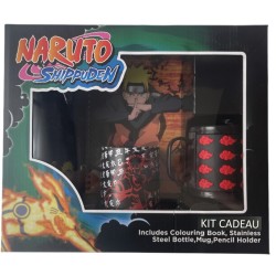 Giftpack - Bouteille + pot à crayon + mug + carnet - Naruto Shippuden
