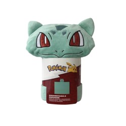 Couverture à capuche - Bulbizarre - Pokemon