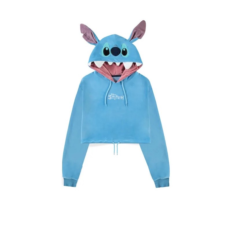 Sweat crop top - Stitch - Lilo & Stitch - S Unisexe 