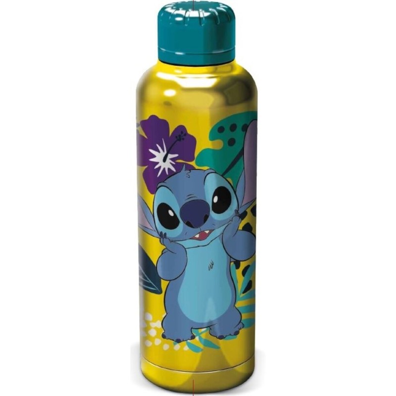 Bouteille Isotherme - Stitch (Jaune/Bleu) - Lilo & Stitch