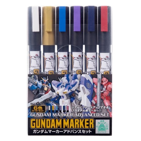 Set 6 Marqueurs - Advanced Set - Gundam