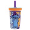 Gobelet avec paille Anti-Chute - Stitch - Lilo et Stitch