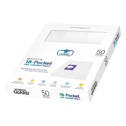 Feuilles Classeur Side-Loading - 18-Pocket Pages (50ct) - Blanc
