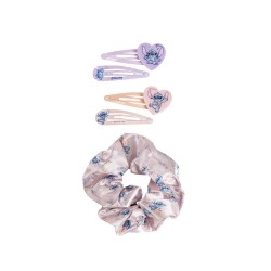 Set barrettes + Chouchou - Stitch - Lilo & Stitch