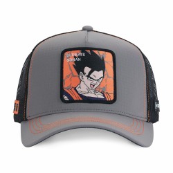 Casquette Trucker Premium - Ultimate Son Gohan (Gris) - Dragon Ball Z - U Unisexe 
