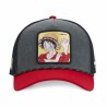 Casquette Trucker Premium - Luffy (Rouge/Gris) - One Piece - U Unisexe 