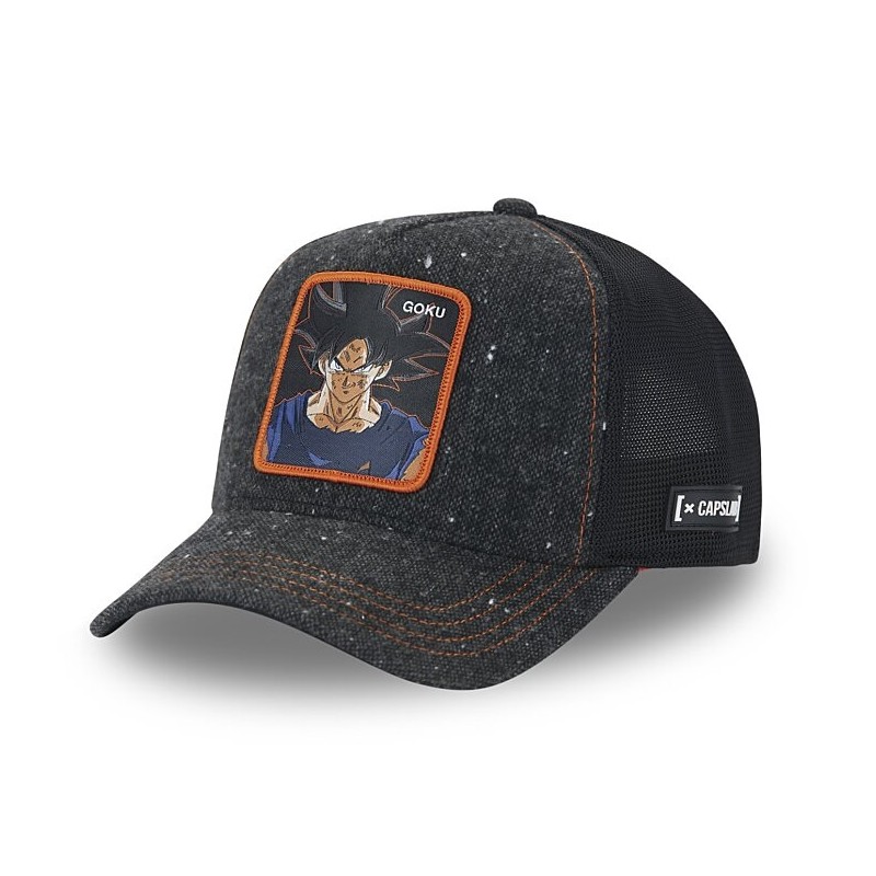 Casquette Trucker Premium - Goku Ultra Instinct (Canapé Gris) - Dragon Ball Super - U Unisexe 