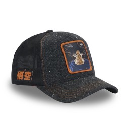 Casquette Trucker Premium - Goku Ultra Instinct (Canapé Gris) - Dragon Ball Super - U Unisexe 