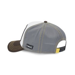 Casquette Trucker Premium - Straw Hat Crew (Marron/Blanc) - One Piece - U Unisexe 