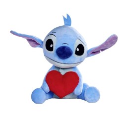 Peluche - Stitch + Coeur -...
