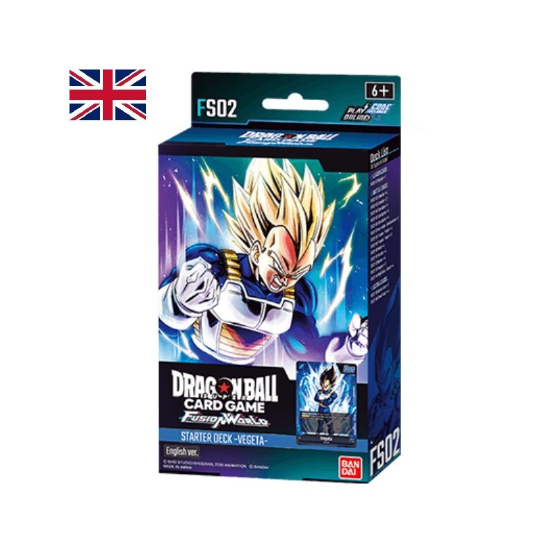 JCC - Starter Deck - "Fusion World" - Vegeta - Dragon Ball Super (EN)