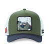 Casquette Trucker - Enfant - Kakashi Sharingan (Bleu/Kaki) - Naruto Shippuden - U Unisexe 
