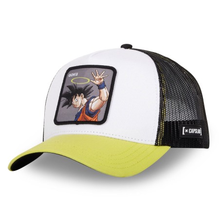 Casquette Trucker - Goku Ange (Jaune/Blanc) - Dragon Ball Z - U Unisexe 