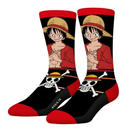 Pack de 2 - Chaussettes - Luffy Ready - One Piece - 31/34 Unisexe 