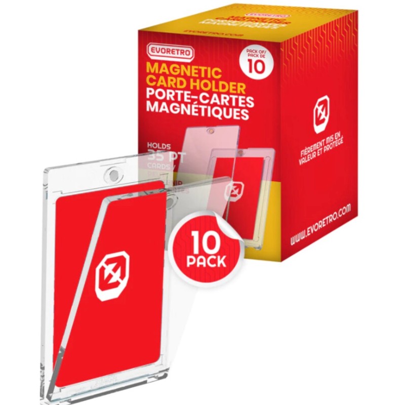 Magnetic Card Holder - 35pt - Standard - Transparent