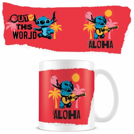 Mug - Stitch out this world - Lilo & Stitch