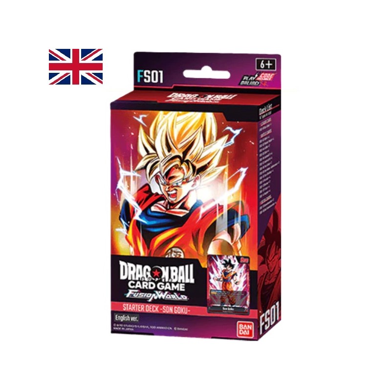 JCC - Starter Deck - "Fusion World" - Son Goku - Dragon Ball Super (EN)