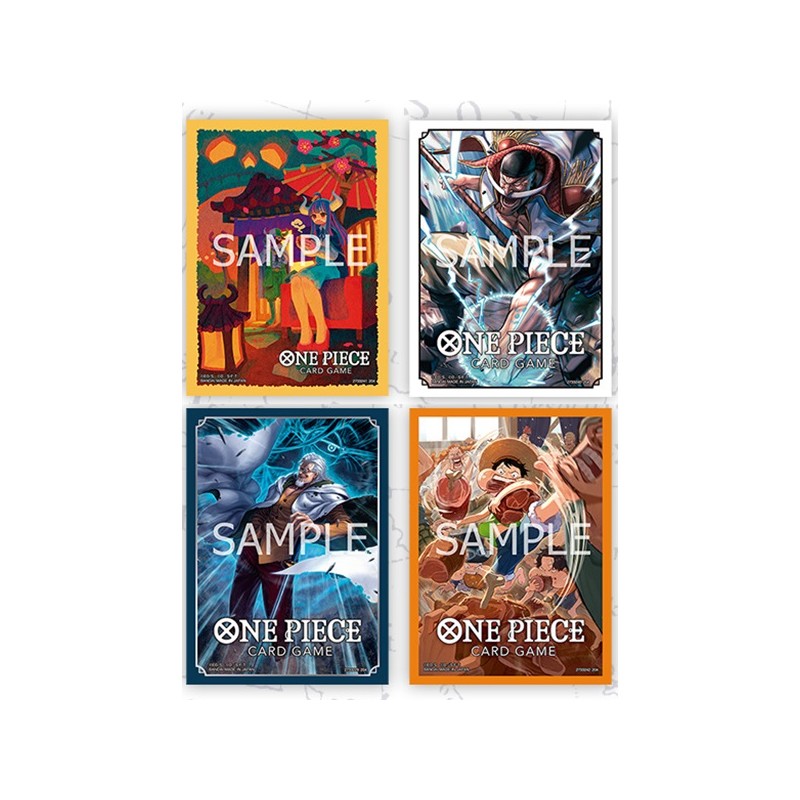 Protèges Cartes - One Piece - Official Sleeve 7 (assortiment 4 types)